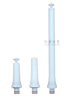 BSD静电喷枪配件扁枪头圆放电针加长杆喇叭口喷塑博士达涂装配件