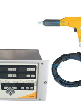 OptiStar-CG07手喷枪控制器静电粉末喷涂机GM02金马手动静电喷枪