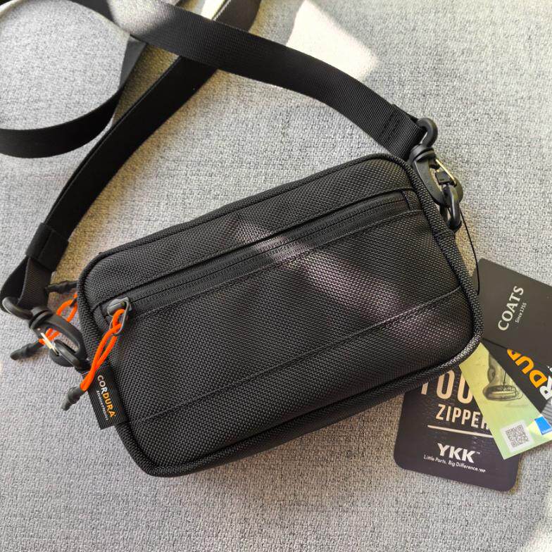 新款尼龙无性别超轻小方包防泼水黑色休闲多口袋单肩斜挎包手机包,箱包皮具/热销女包/男包,男士包袋,淘宝优惠券,粉丝福利购,淘宝优惠卷