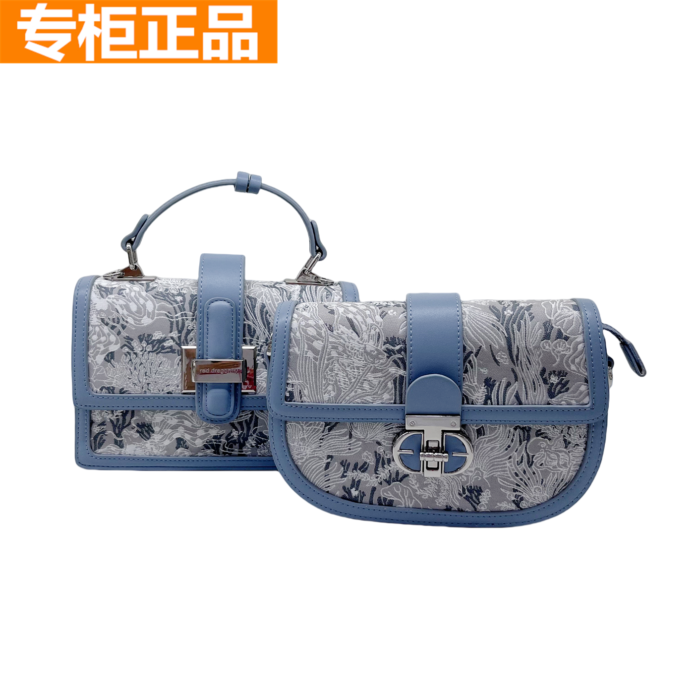 红蜻蜓时尚刺绣复古斜挎单肩女包