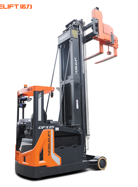 诺力电动叉车三向电动堆高车窄通道堆垛车大前移forklift stacker