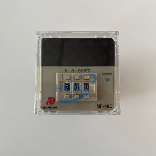 荣达RONGDA MF-48C电子温控器220/380V温度控制仪 温控开关温控表