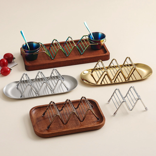 网红餐厅塔可薄饼架春卷架墨西哥TacoHolder煎饼架玉米卷架寿司架