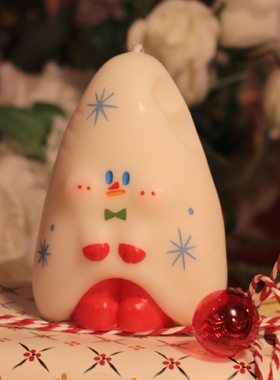 卜卜丁原创香薰蜡烛新年圣诞可爱装饰客厅摆件情侣闺蜜生日送礼物