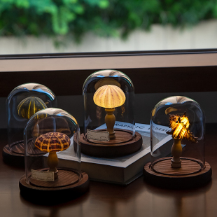 DIY手工生日礼物女生L送男生古风海胆灯海螺小夜灯闺蜜马新年摆件