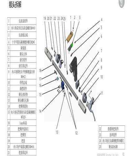 Ninebot新款MAX-G30滑板配件前叉挡泥板轮毂刹车把套铃铛脚撑车架