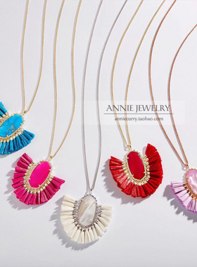 AnnieJewelry流苏毛衣长项链
