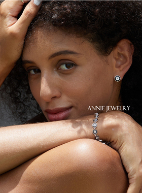 AnnieJewelry黑色帕托石戒指