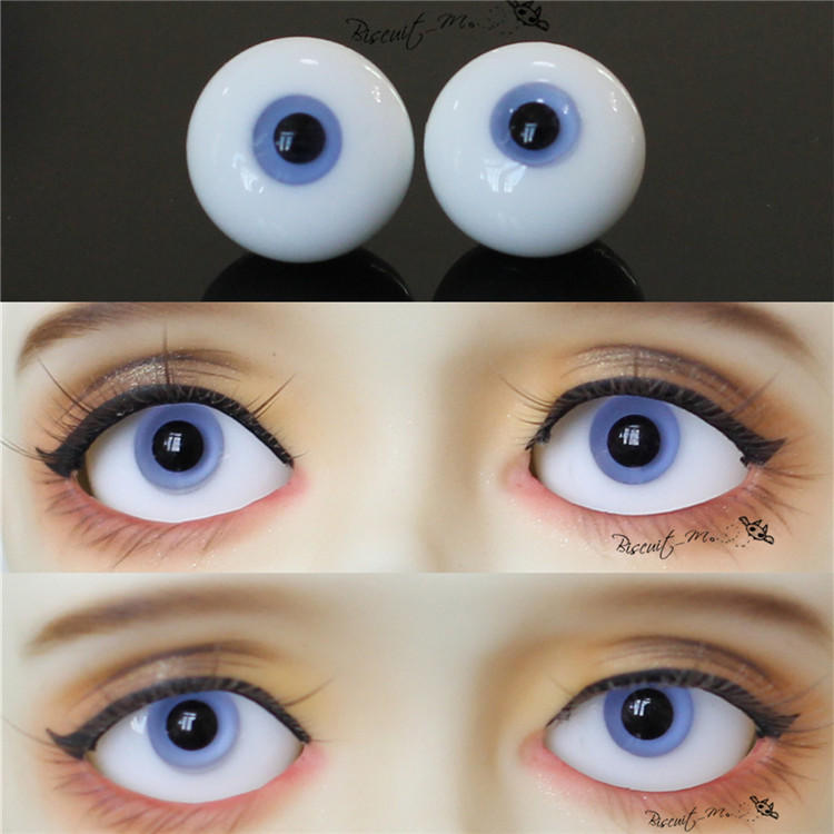 bjd娃娃海蓝16mm18mm小虹膜眼睛