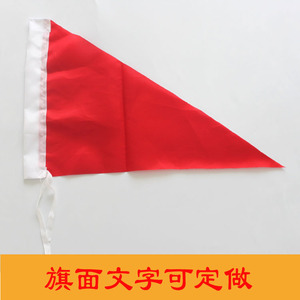 旅游旗 三角路队旗 班旗 校旗 导游旗 引导旗 彩旗 标志旗 可订做