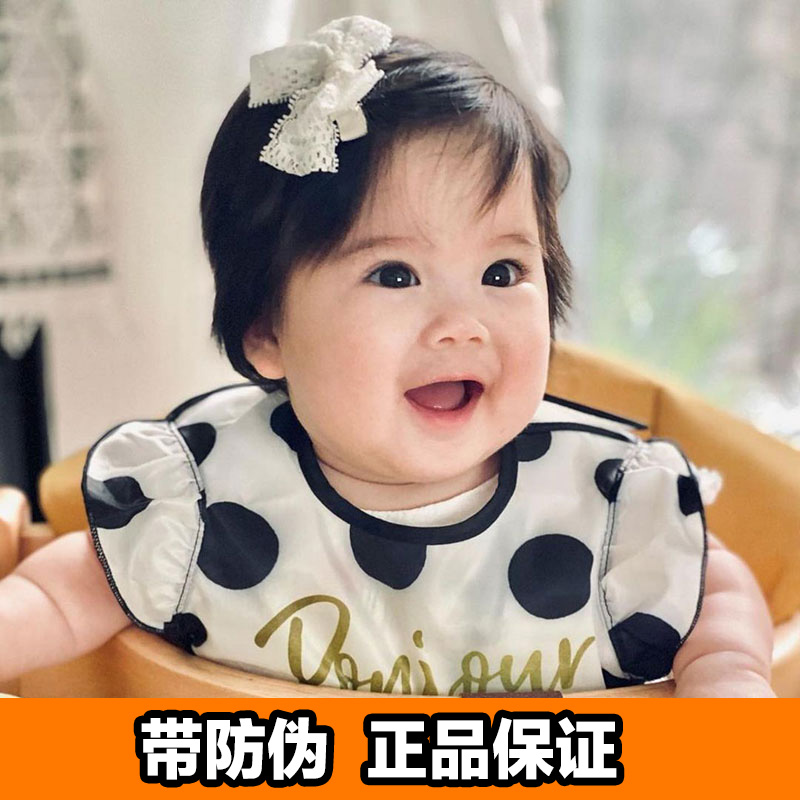twinkle宝宝吃饭围兜轻薄超软