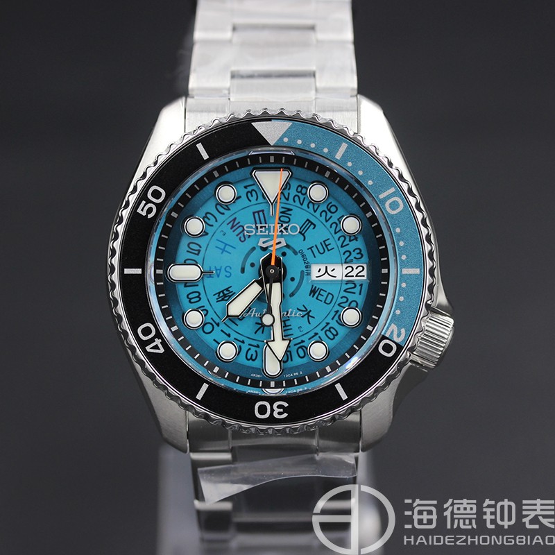 精工男指针复古SEIKO5