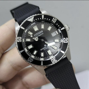 NB6026 西铁城 17E 奔驰针潜水手表NB6021 56L 钛金属自动机械男士