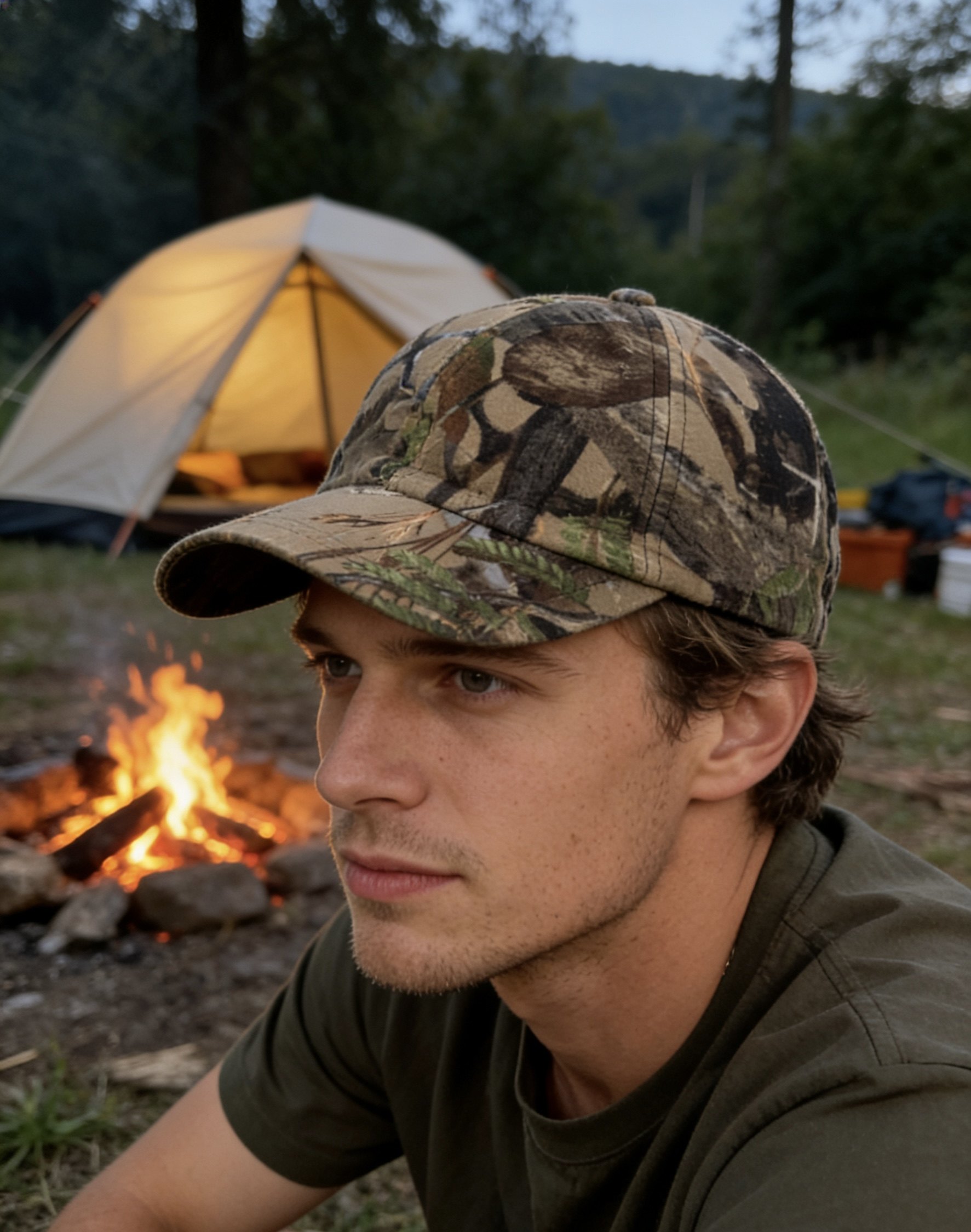 秋冬新款迷彩鸭舌帽超厚抓绒防风防水护耳登山保暖帽子男女通用