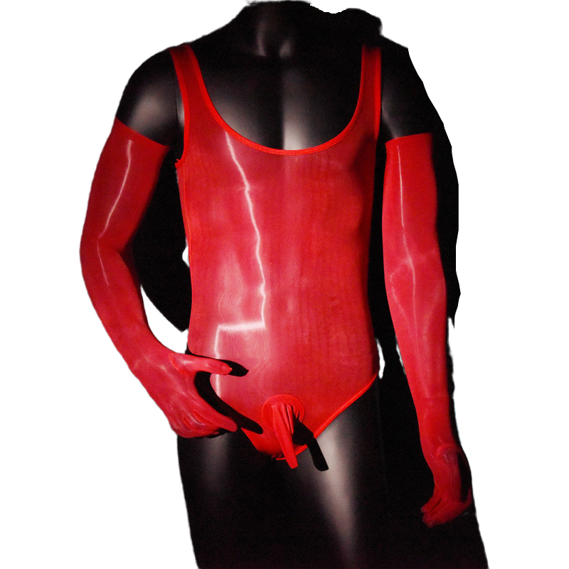 透明泳衣油光大码超薄连体袜