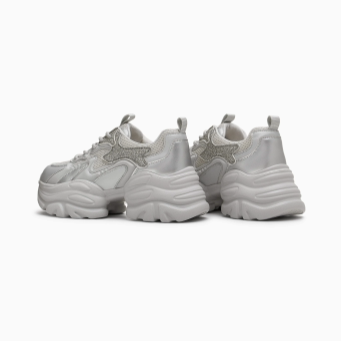 Teenmix/天美意女闪钻厚底老爹鞋