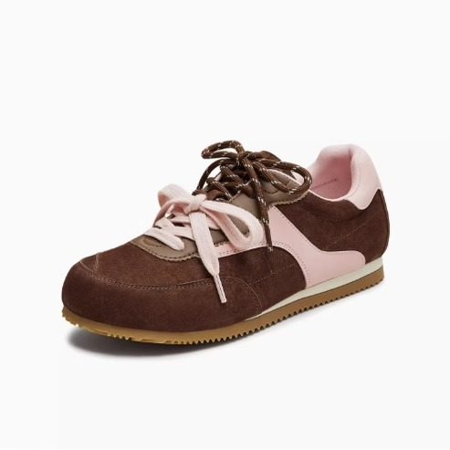 Teenmix/天美意女平底复古德训鞋