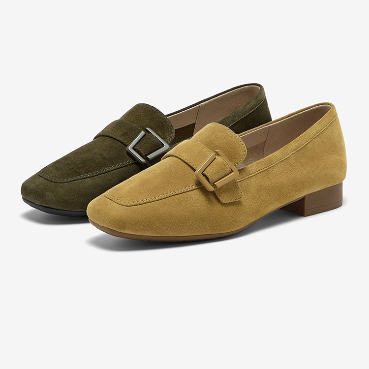 BATA/拔佳百搭软底一脚蹬乐福鞋