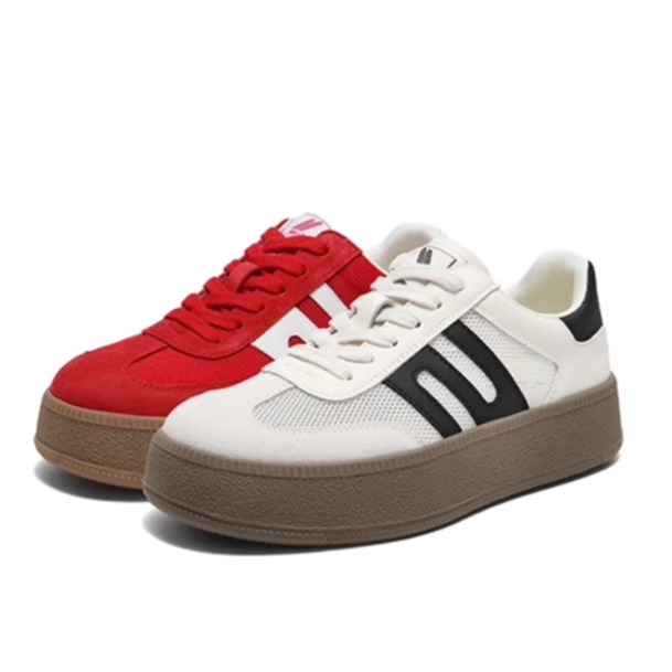 Belle/百丽女德训鞋网面休闲板鞋