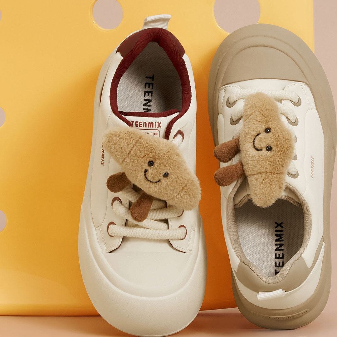 Teenmix/天美意女鞋厚底增高板鞋