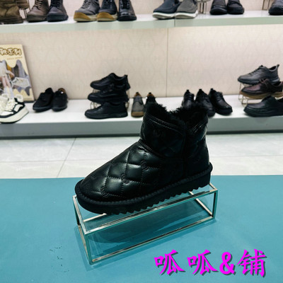 天美意短靴雪地靴百搭
