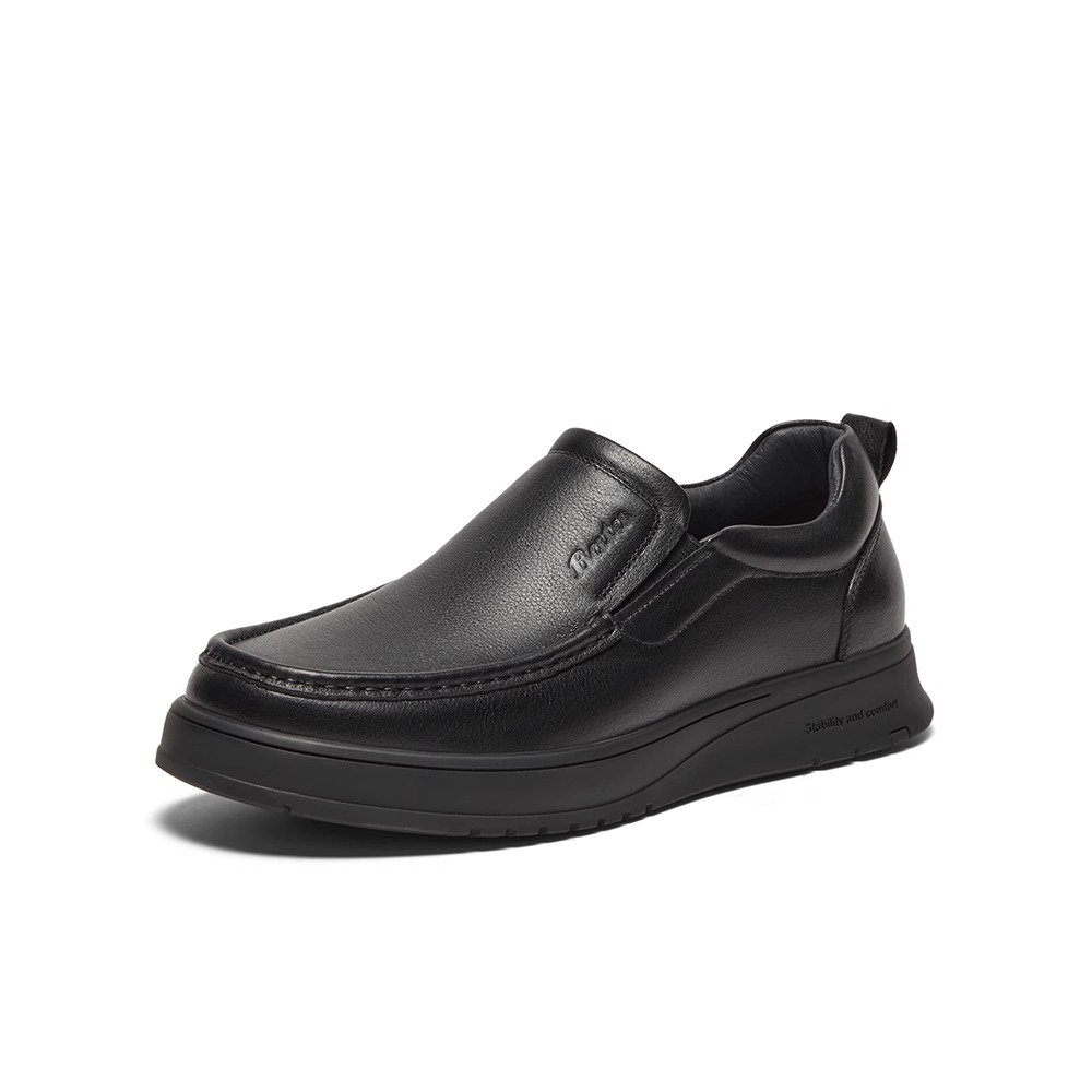 BATA/拔佳休闲乐福鞋百搭一脚蹬