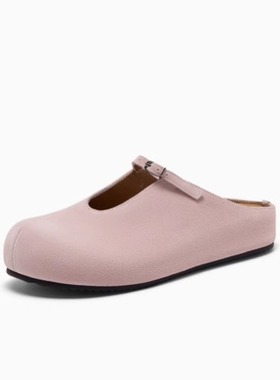 专柜正品拔佳2025秋新款女鞋勃肯鞋英伦风舒适厚底凉拖鞋83812CH5