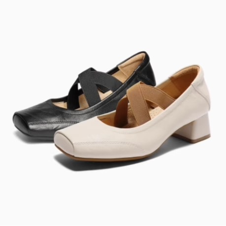 专柜正品森达2025秋款女鞋粗跟玛丽珍鞋法式芭蕾浅口单鞋XPG01CQ5