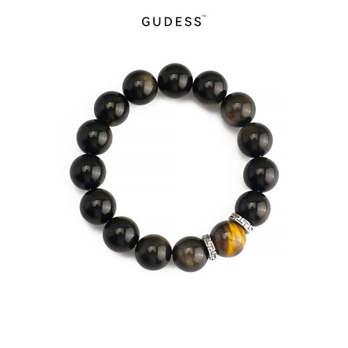 GUDESS原创黑曜石手串