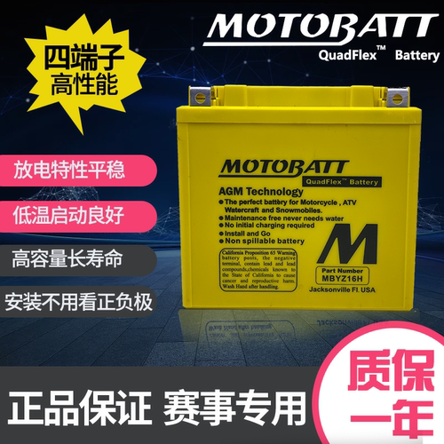 印第安酋长116黑马首领经典FTR1200公路大师YTX20HL干电瓶蓄电池