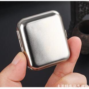 便携式烟灰缸高端bodymelody盒带小礼美观钥匙扣户外烟头钢车朋友