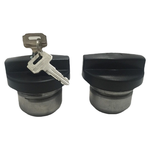 汽货车加油箱口改装焊接总成铝防盗油箱盖子半挂不锈钢油滤锁配件