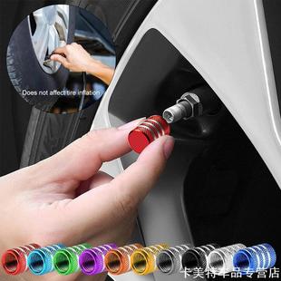 适用于特斯拉Model3/Y/X/S气门嘴保护帽轮胎气嘴盖气门芯帽改装饰