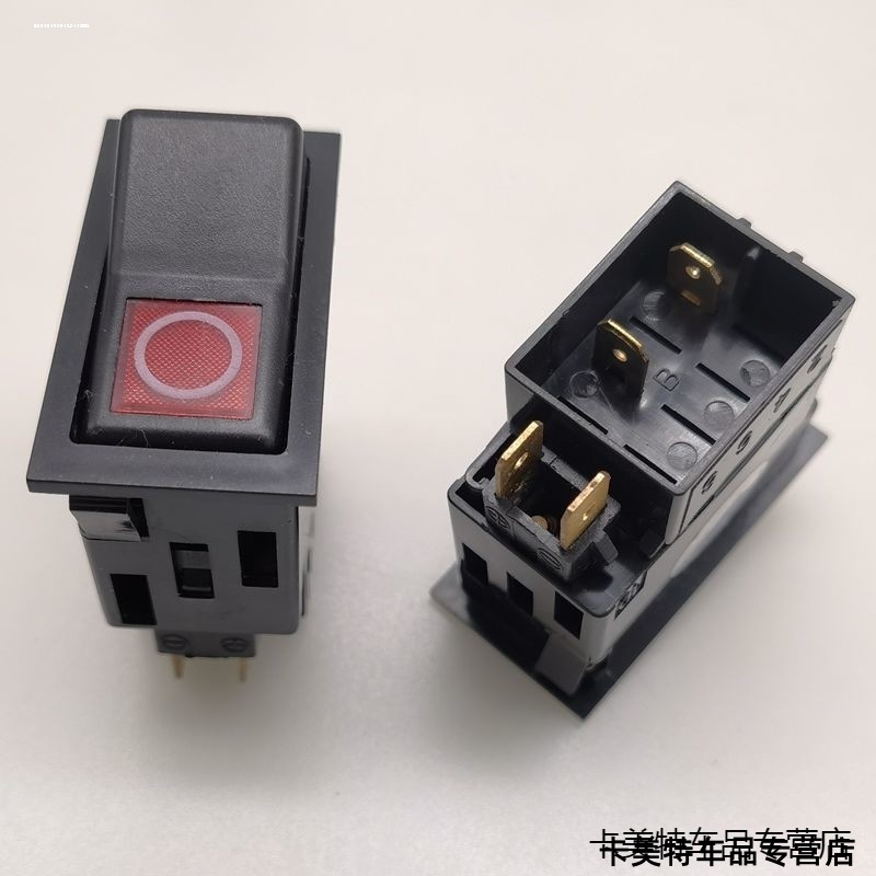 适用解放小J6J6M J6L J6P JH6F小松鲁岳三六140-2仪表台翘板开关