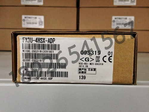 原装三菱PLC高速输入特殊适配器FX3U-4HSX-ADP，4通道输入