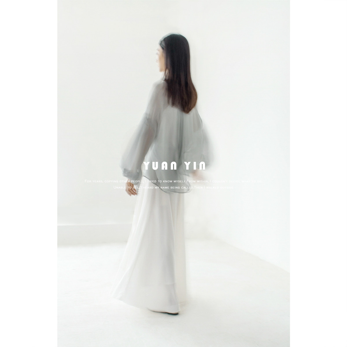 冷淡系YuanYin原隐新中式夏真丝上衣ins法式灰chic薄纱防晒衫衬女