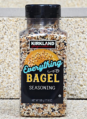 科克兰烘焙用轻食贝果粉面包调味品百吉饼调味料BAGEL SEASONING
