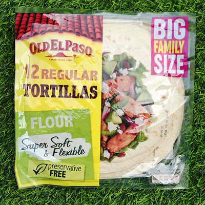 干面饼皮墨西哥鸡肉卷饼超软面皮