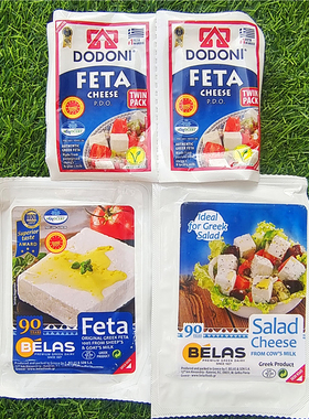希腊进口即食发达羊奶芝士菲达沙拉奶酪GOATS MILK SALAD CHEESE