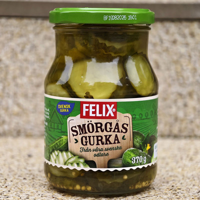 菲力北欧风味切片腌酸黄瓜青瓜片