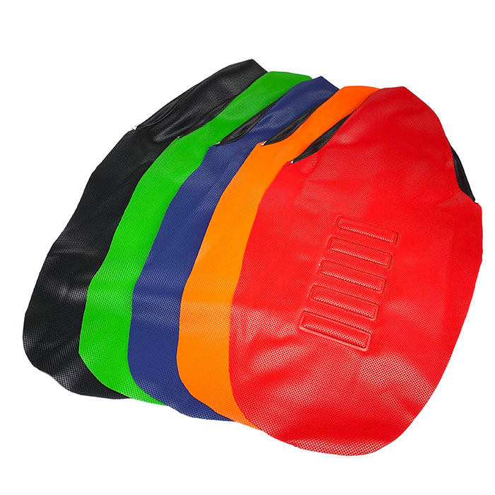 定制华洋极盗者战狼恒舰越野摩托车改装颗粒防滑坐垫皮 坐垫套询