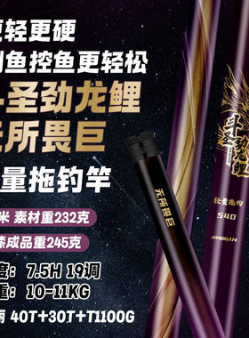 金泉斗圣劲龙鲤无所畏巨拖钓竿