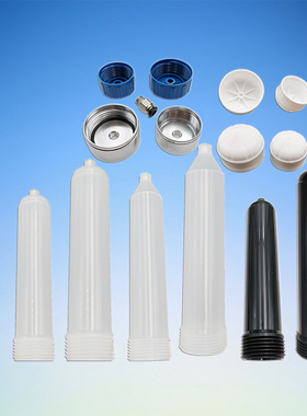 新款点胶针筒100/200/300/500CC适配器琥珀色黑色针筒 滴塑机胶筒