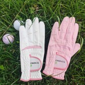 高尔夫球手套女薄款 透气超纤弹力防滑左手单只韩国单外贸