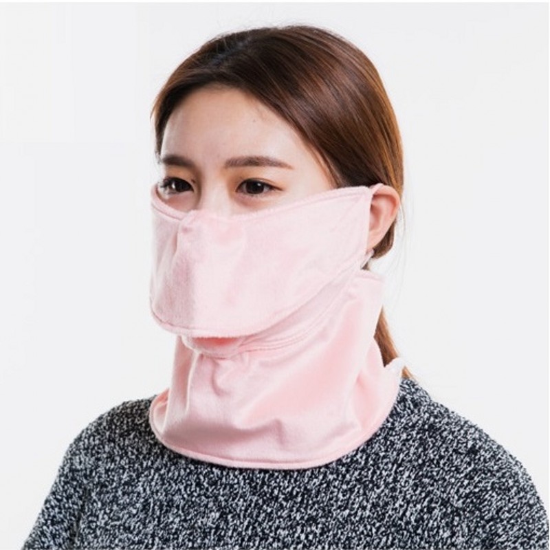 冬季高尔夫防寒面罩双层加绒加厚保暖男女用防风韩国进口原装