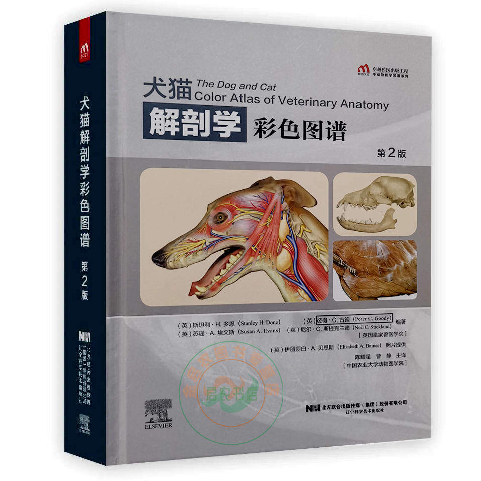 犬猫解剖学彩色图谱 第二2版 9787559118943 犬解剖 猫解剖彩色图谱 小动物解剖学彩色图谱 陈耀星 曹静主译高性价比高么？