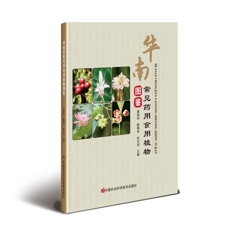 华南常见药用食用植物图鉴 黄真珍  陈敬安  杜志坚 编 中国农业科学技术出版社9787511664693
