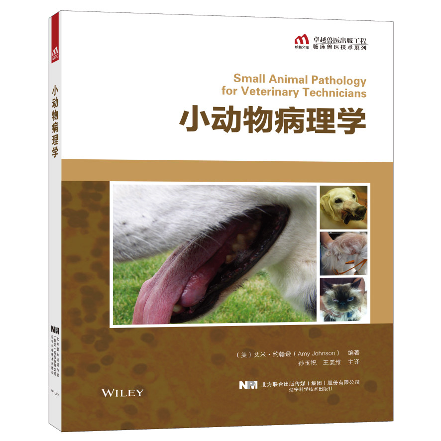 2022年新书小动物病理学  9787559120694 孙玉祝 王姜维主译 辽宁科学技术出版社