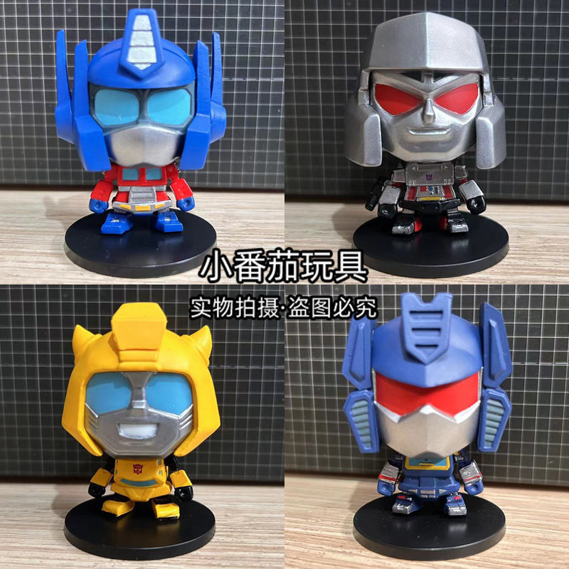 HEROCROSS潮玩G1变形金刚 擎天柱威震天大黄蜂模型盲盒摆件手办