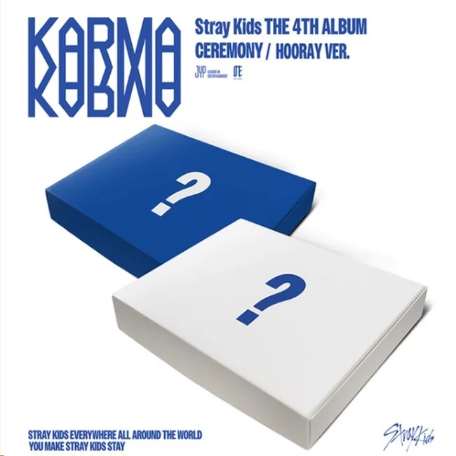现货 迷 StrayKids专辑  正规4辑 KARMA 小卡周边